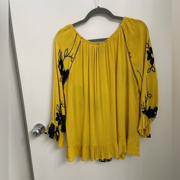 Crinkle rayon printed shirt - Picture 4 of 5